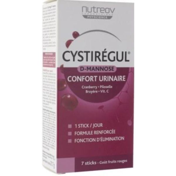 CYSTIREGUL D-MANNOSE Stick, complément alimentaire à visée urinaire, bt 7