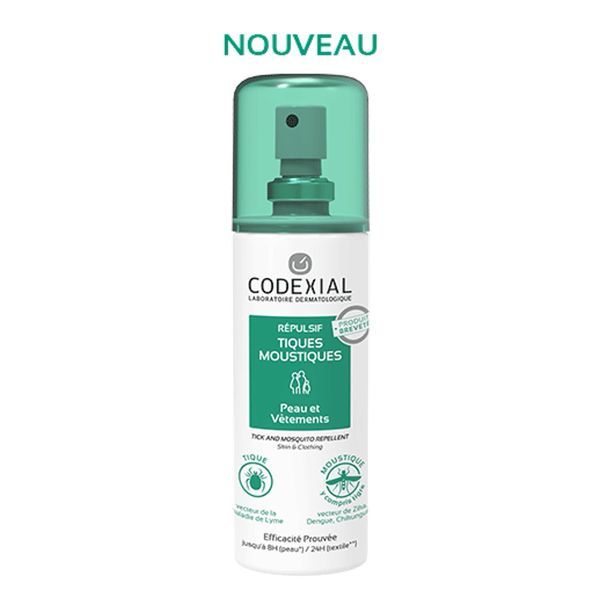 Codexial Spray Repulsif Tiques Moustiques Liquide Flacon 75 Ml 1