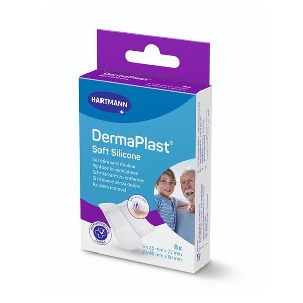 Dermaplast Soft Silicon 2Sz P8