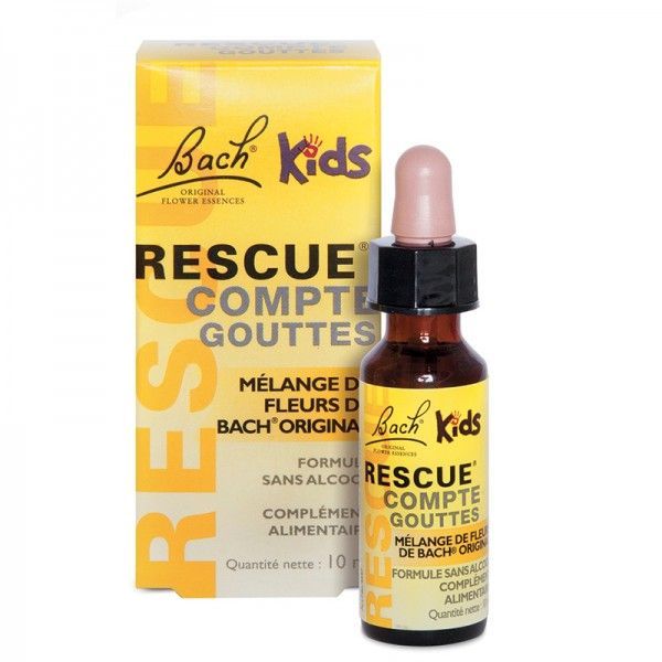 Bach Original Rescue kids gouttes - flacon 10 ml