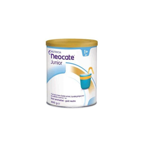 NEOCATE JUNIOR Denrée alimentaire destinée à des fins médicales spéciales, non aromatisée, bt 400 g