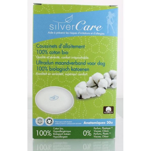 Silver Care Coussinets d'allaitement - boîte de 30 coussinets