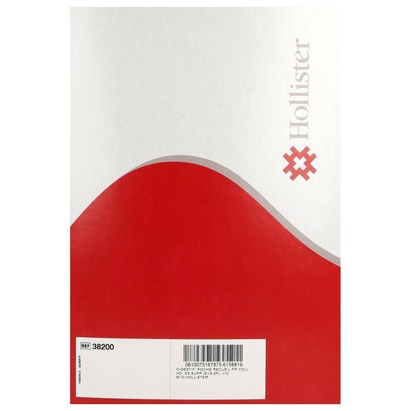 CONFORM 2 HAUT DEBIT Poche ouverte vidable, système 2 pièces, haut débit, transparente, 1200 ml, diamètre de l'anneau 102 mm (ref. 38200), bt 10