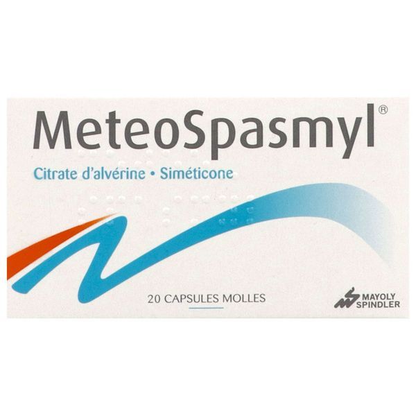 METEOSPASMYL Capsule molle 60 mg/300 mg, boîte 20