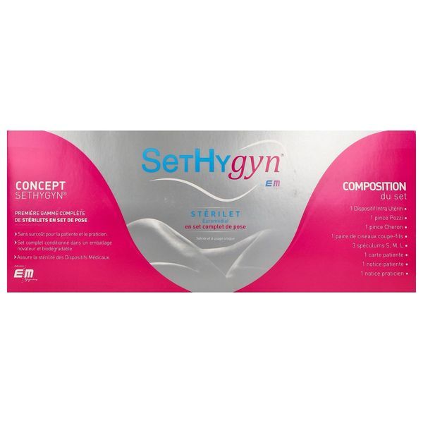 Euromedial Novaplus T380 Ag Kit De Pose Sterilet Mini 1