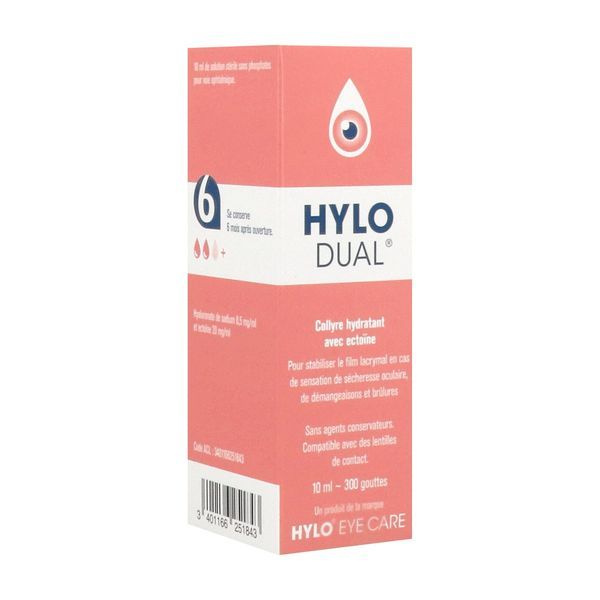 Hylo Dual Collyre Liquide Flacon 10 Ml 1