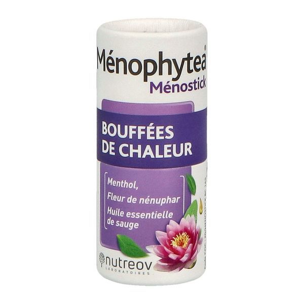 MENOPHYTEA MENOSTICK BOUFFEES DE CHALEUR Stick de massage pour les bouffées de chaleur, stick 5 g