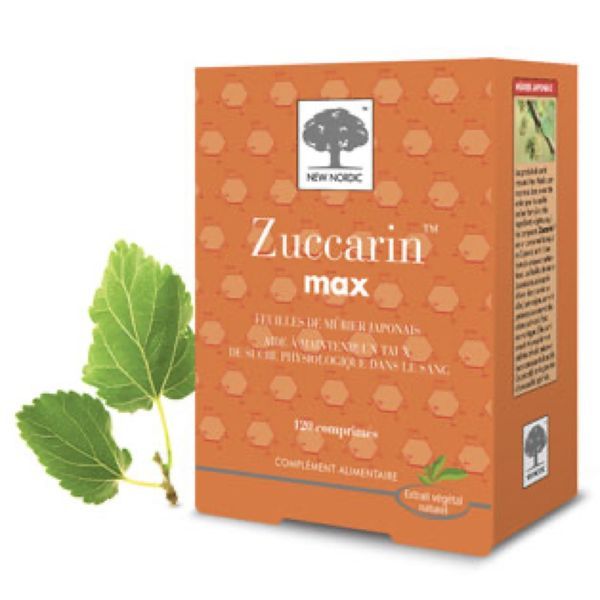 ZUCCARIN MURIER CONTROLE DU TAUX DE SUCRE DANS LE SANG COMPRIME 120