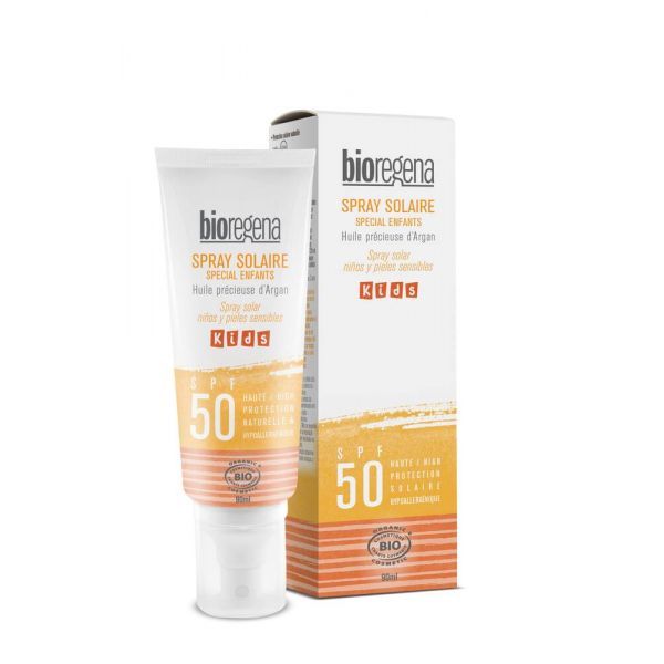 Bioregena Crème solaire kids SPF 50 BIO - tube + spray 90 ml