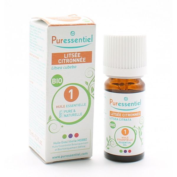 Puressentiel Huile Essentielle Litsee Citronnee Flacon 10 Ml 1