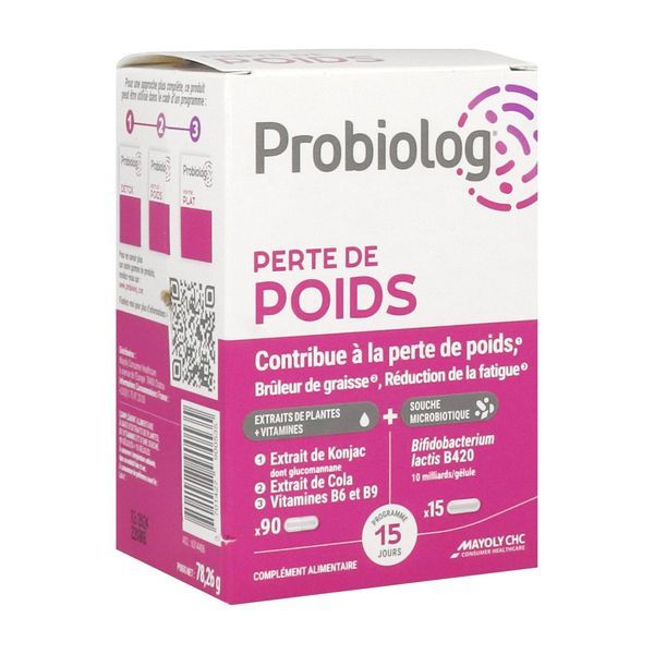 Probiolog Perte de Poids 105 gélules