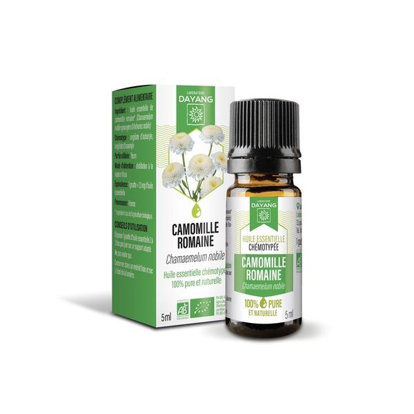 DAYANG HUILE ESSENTIELLE CAMOMILLE ROMAINE BIO FLACON 5 ML 1