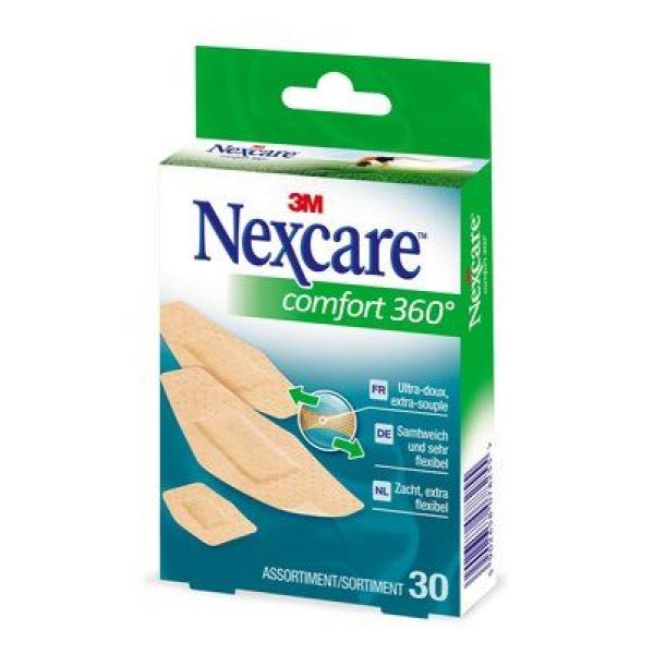 Nexcare™ Comfort Pansements protection 360° boite de 30