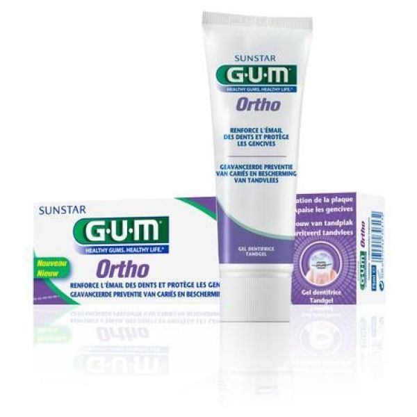 Gum® ortho dentifrice 75ml