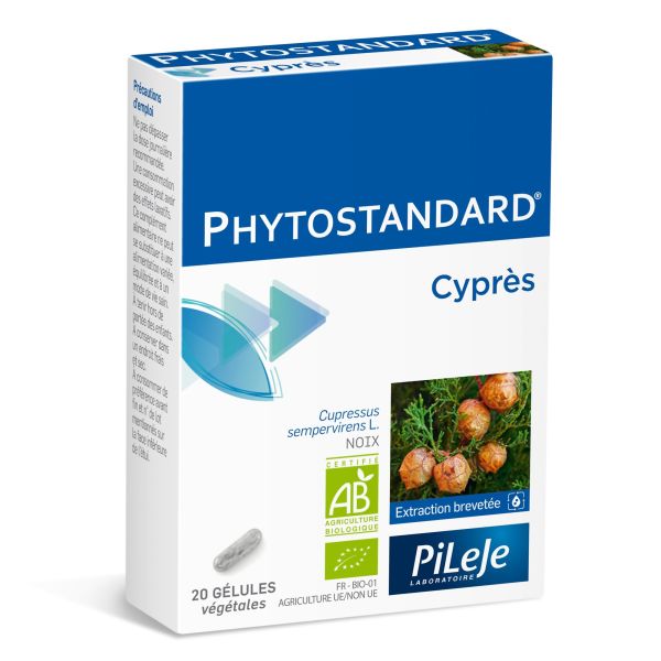 Phytostandard gélules de Cyprès - 20 gélules