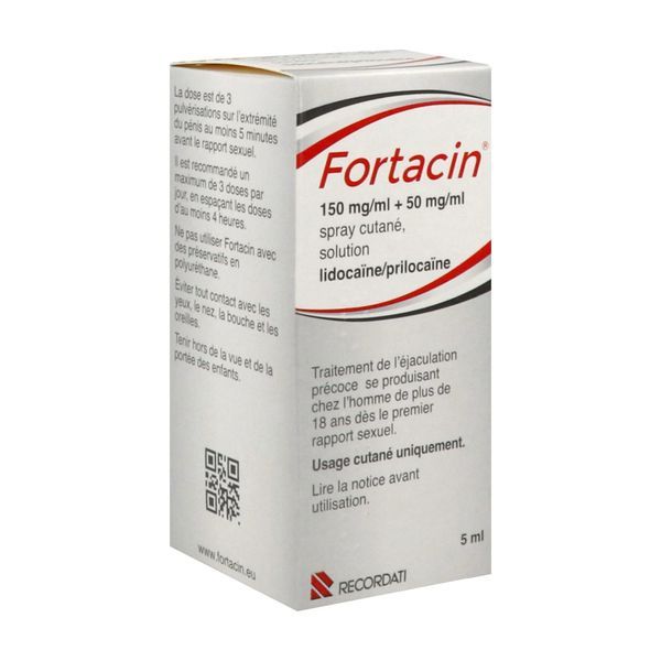 FORTACIN 150 mg/ml / 50 mg/ml spray cutane solution B/5
