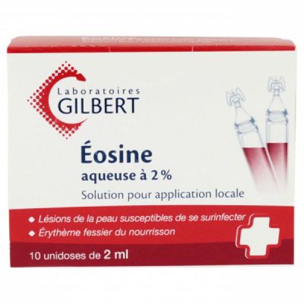 Eosine Aqueuse A 2 Pour Cent Gilbert Solution Pour Application Locale B/10