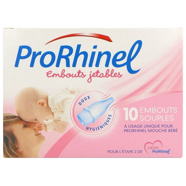 PRORHINEL EMBOUT Embout nasal de rechange, jetable, bt 10