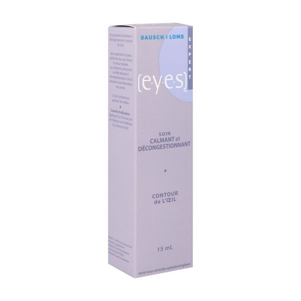 EYES EXPERT SOIN CALMANT ET DECONGESTIONNANT Soin calmant et décongestionnant pour le contour des yeux, tube 15 ml