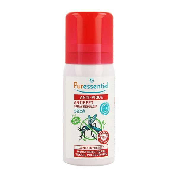 Puressentiel Anti-Pique Spray Repulsif Bebe 6M Liquide 60 Ml 1