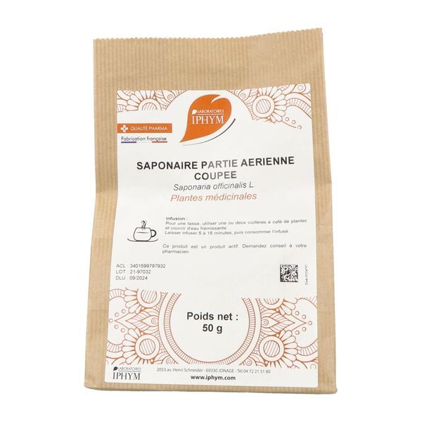 Iphym Saponaire Plante Coupee Tisane Sachet 50 G 1