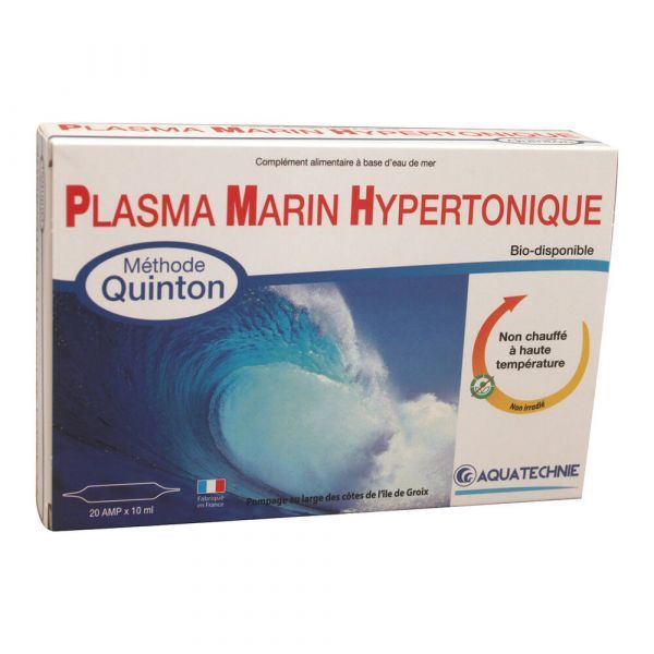 Aquatechnie Plasma Marin Hypertonique - 20 ampoules