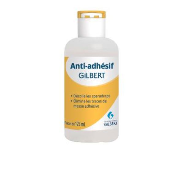 Gilbert Anti-Adhesif Pour Decoller Les Pansements Sol Fl 125 Ml 1