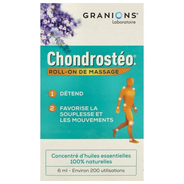 Chondrosteo+ Roll On De Massage Huile Flacon 6 Ml 1