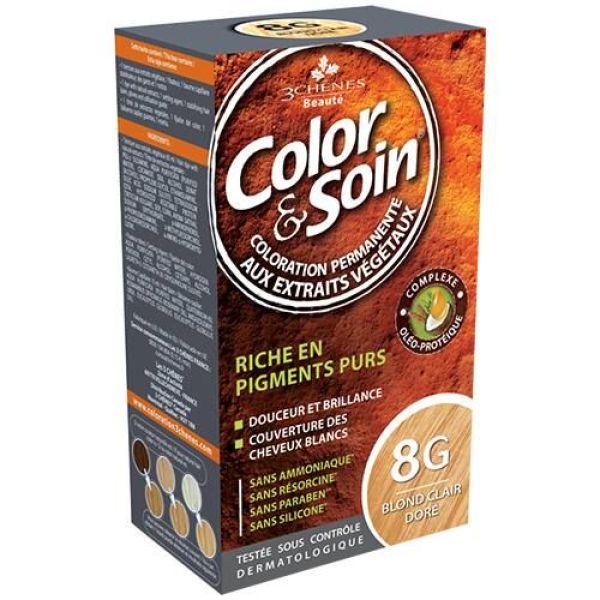 3 Chenes Color & Soin 8 G - Blond clair doré - 135 ml