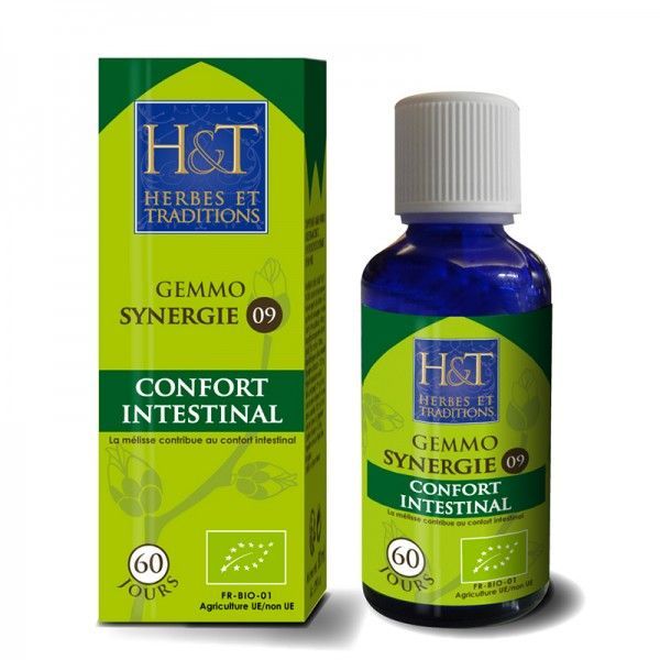 Herbes & Traditions - N°09 Confort intestinal BIO - flacon 50 ml