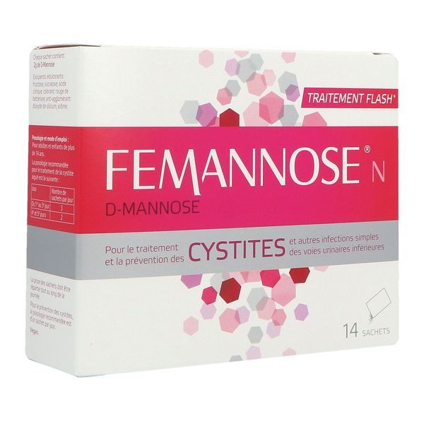 FEMANNOSE N Sachet, dispositif médical à base de D-mannose, bt 14