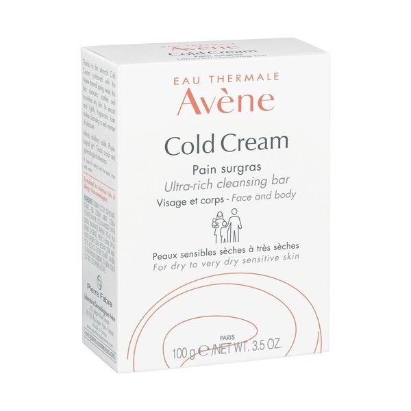 AVENE COLD CREAM PAIN SURGRAS Pain de toilette au cold cream, pain 100 g