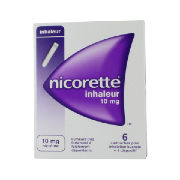 Nicorette Inhaleur 10 Mg Cartouche Pour Inhalation Buccale B/6