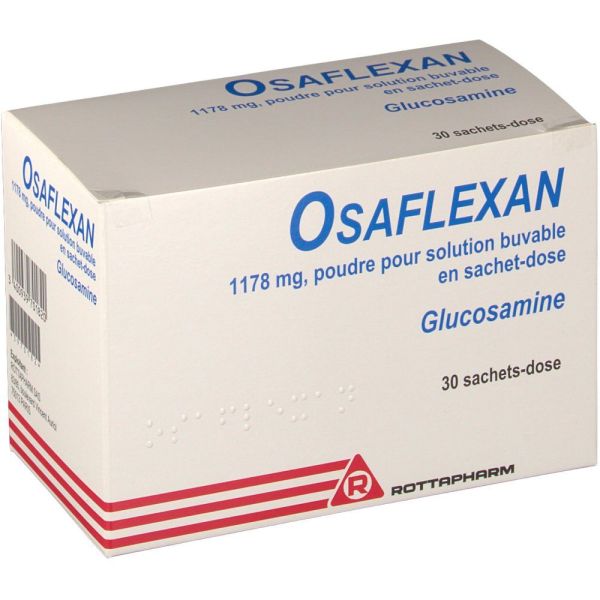 Osaflexan 1178 Mg (Glucosamine) Poudre Pour Solution Buvable En Sachet-Dose B/30
