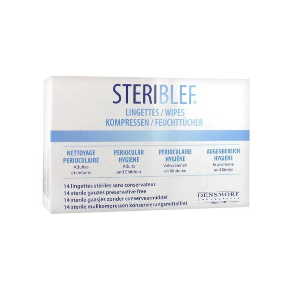 Densmore Steriblef 14 Lingettes Stériles