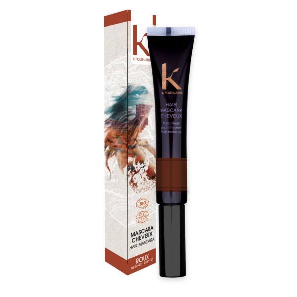 K pour Karite Mascara cheveux Roux BIO n°7,5 - 15 g