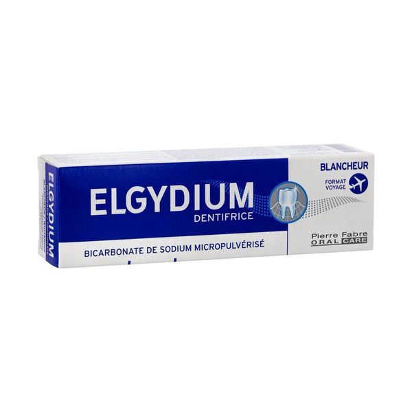 Elgydium Blancheur Nouvelle Formule / Nouvelle Charte Dentifrice Tube 50 Ml 1