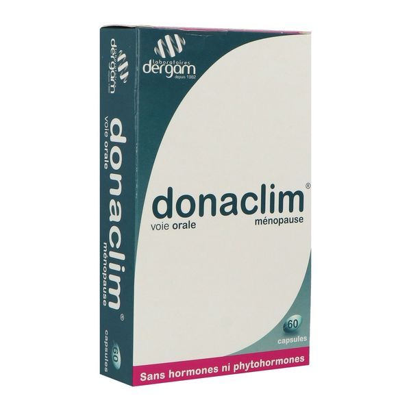 DONACLIM Capsule, complément alimentaire de la ménopause, bt 60