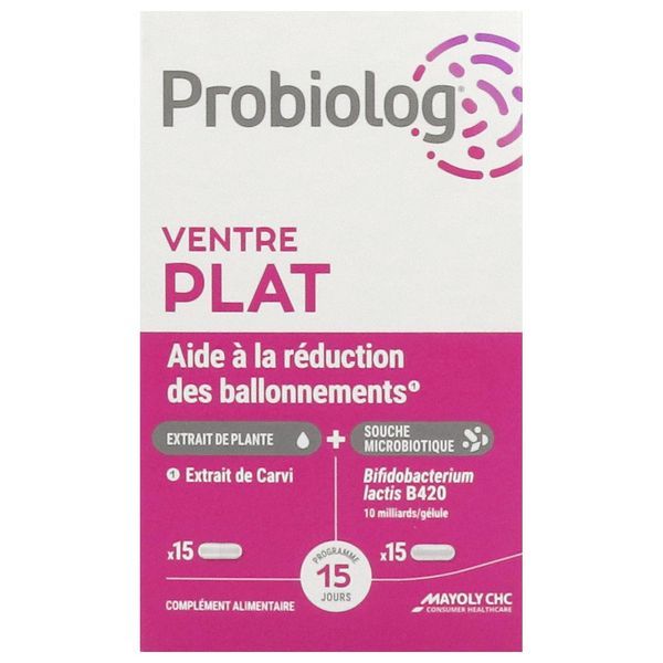 Probiolog Ventre Plat 30 Gélules