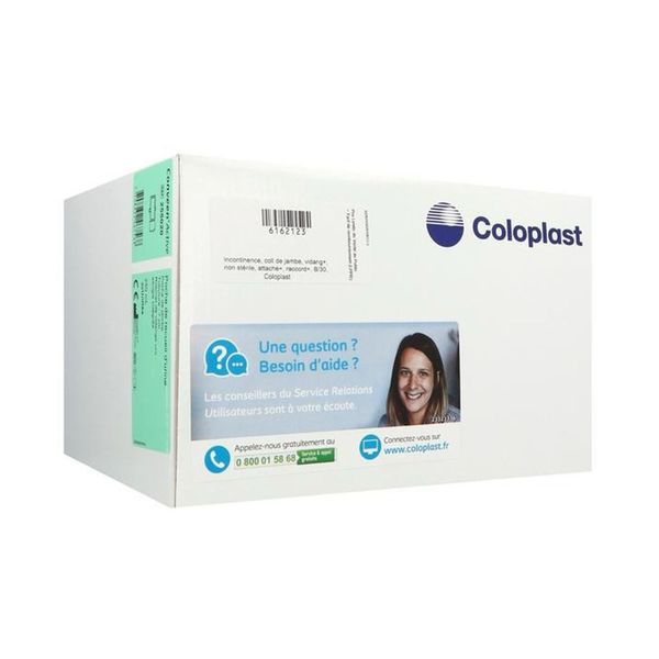 CONVEEN ACTIVE Poche de recueil urinaire, ambulatoire de jambe, vidangeable, bt 30