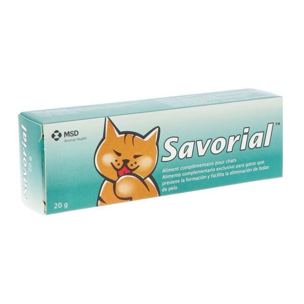 SAVORIAL Pâte orale, complément nutritionnel pour chat, tube 20 g