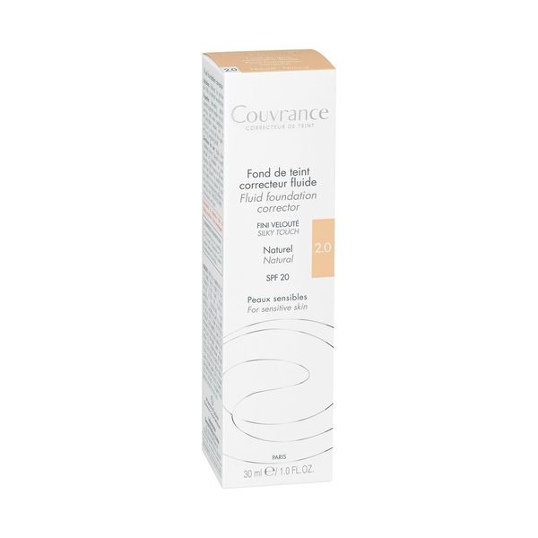 Avene Couvrance Fond De Teint Creme Tube 30 Ml Naturel 1