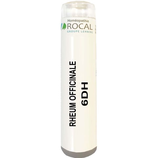 Rheum officinale 6dh tube granules 4g rocal