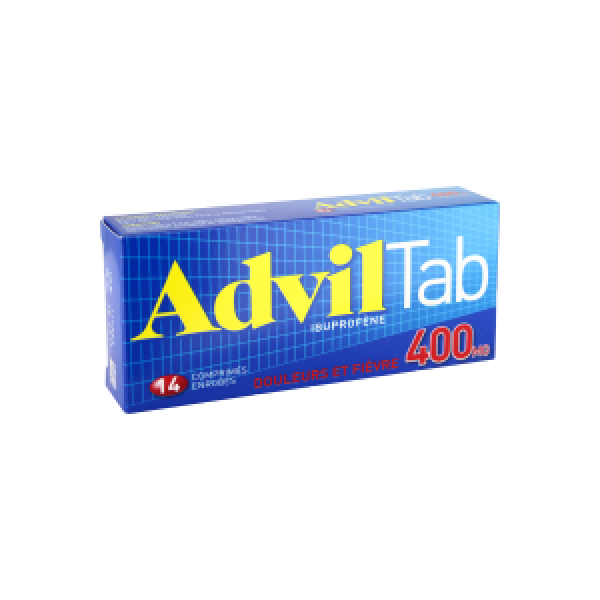 ADVIL 400 mg comprimé enrobé B/14
