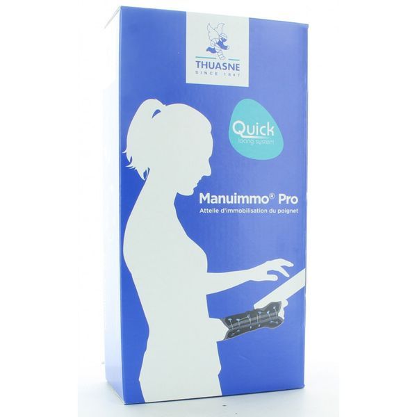 Thuasne Manuimmo Pro - Immobilisation Du Poignet Orthese Gris T3 1