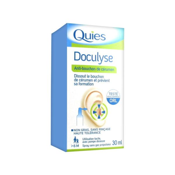 QUIES DOCULYSE SPRAY AURICULAIRE 30 ML