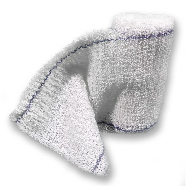 MARQUE CONSEIL BANDE DE CREPE Bande de crêpe 100 % coton, extensible, 4 m x 7 cm, unité