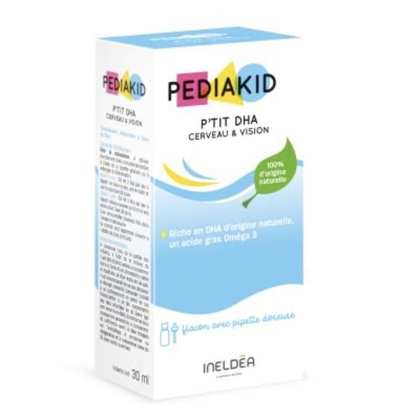 PEDIAKID P'TIT DHA Sirop, complément alimentaire à base de DHA, fl 30 ml