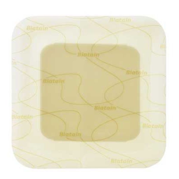 Biatain® Adhesive - 3DFIT Technology - Boîte de 10 pansements Hydrocellulaires adhésifs - 17.5 X 17.5 cm Référence: 334390
