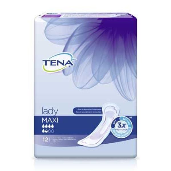 TENA LADY MAXI SACHET DE 12